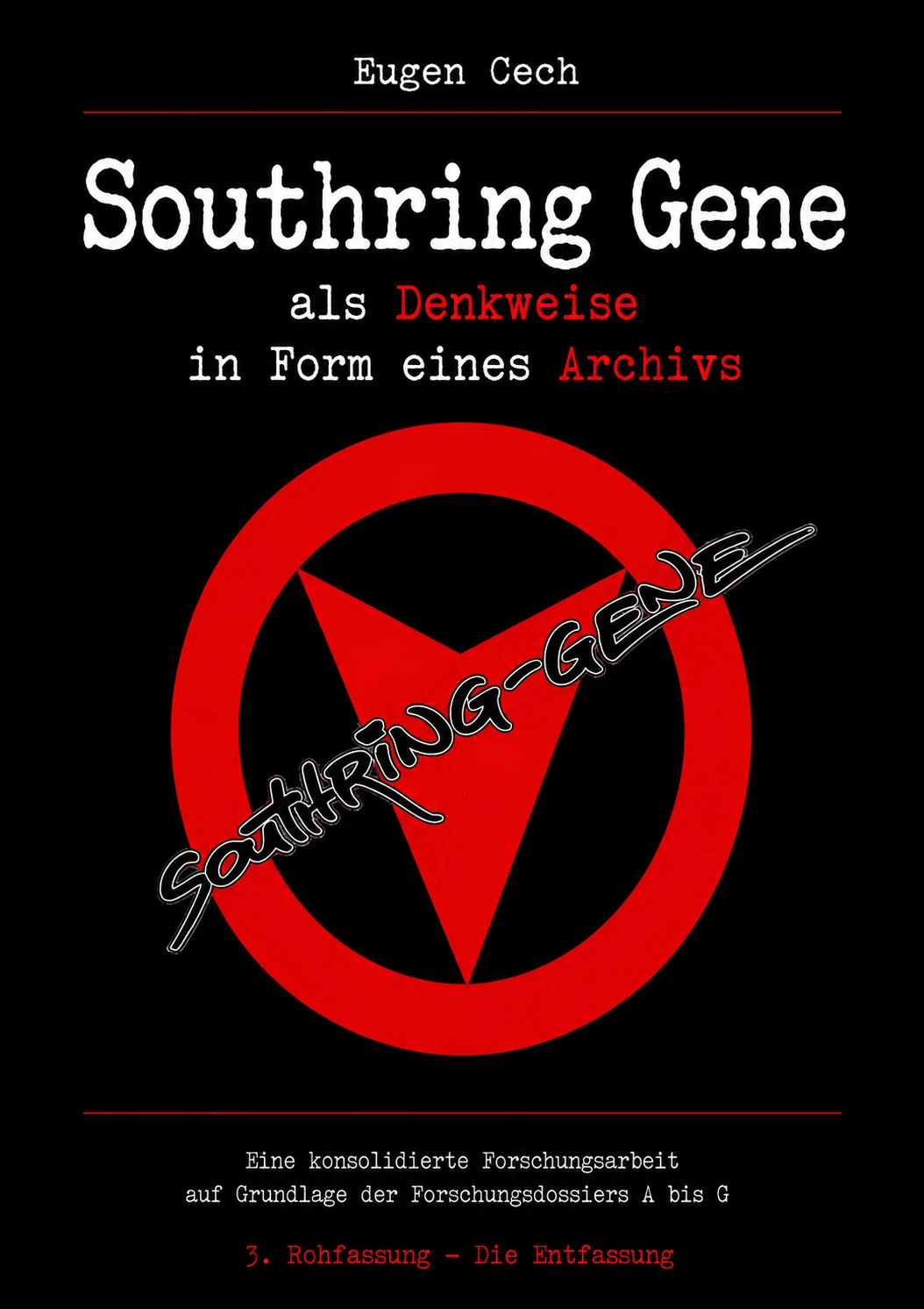 Cover von Southring Gene als Denkweise in Form eines Archivs